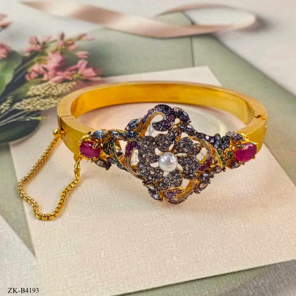 SMOKY STONES BANGLE