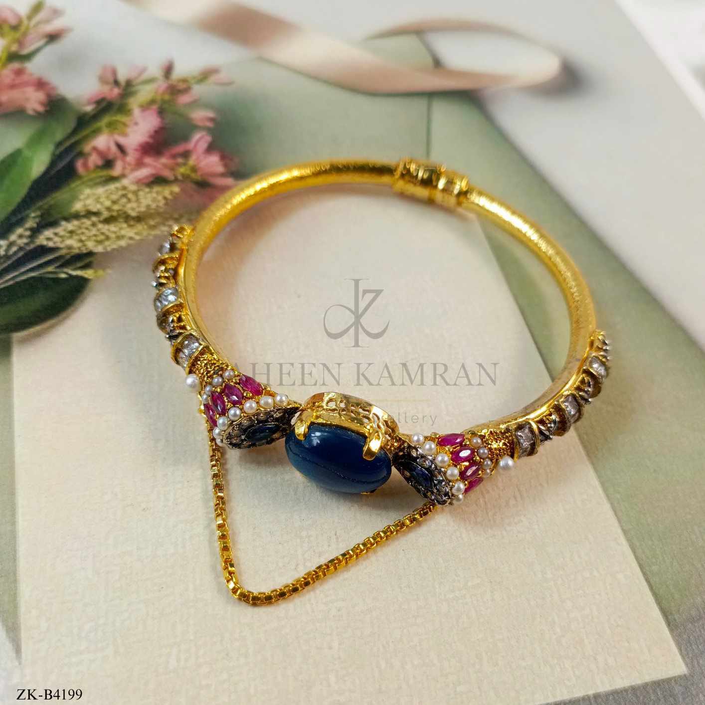 SAPPHIRE BANGLE