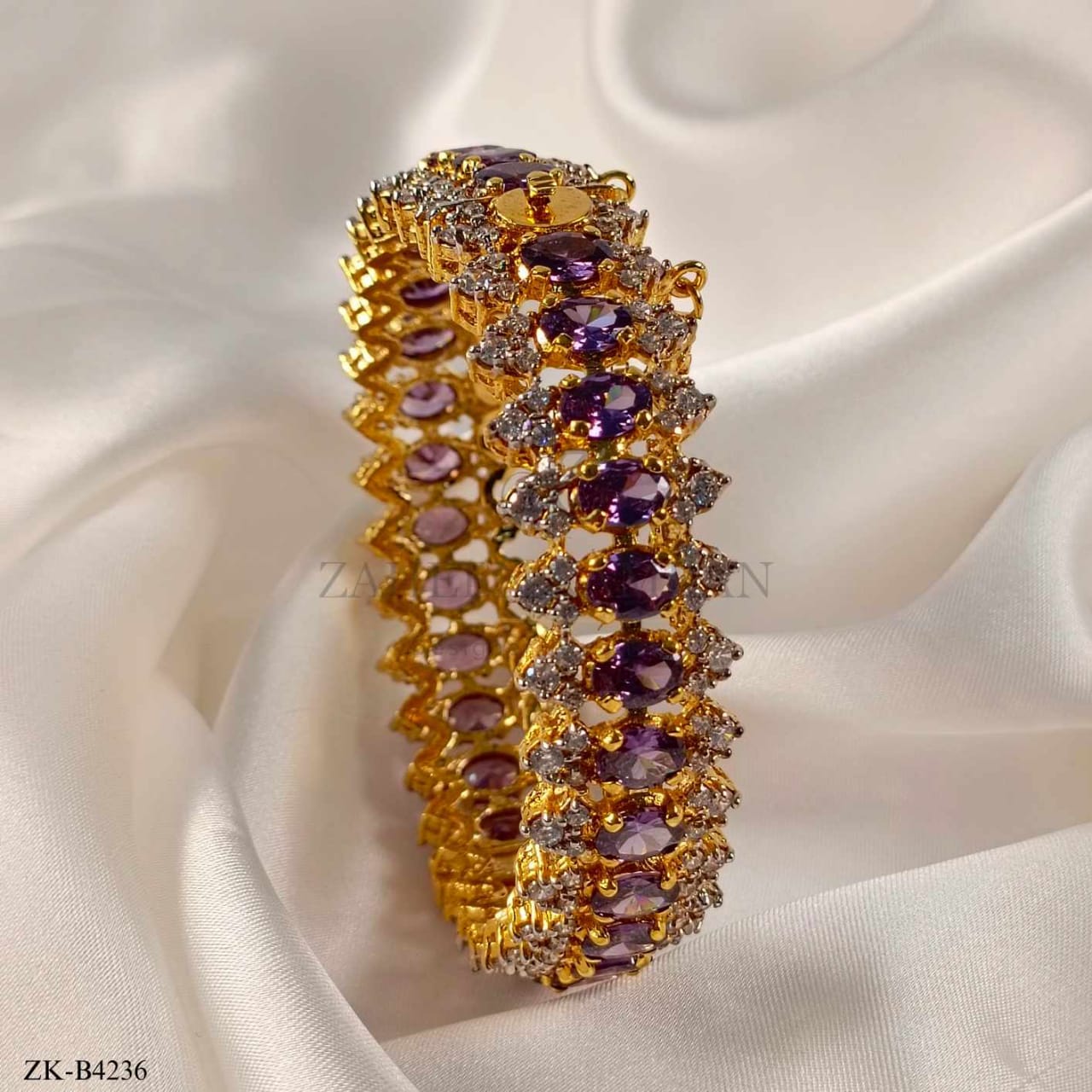 AMETHYST BANGLE