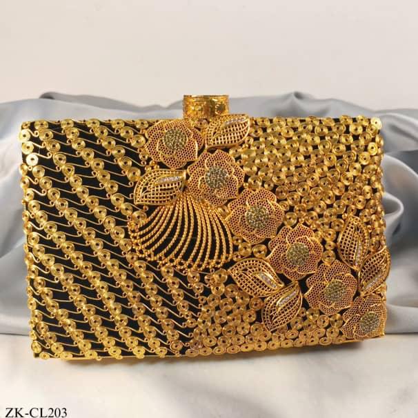 ANTIQUE FLORENCE CLUTCH
