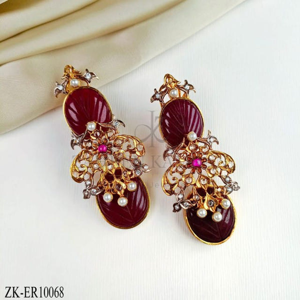 GARNET EARRINGS