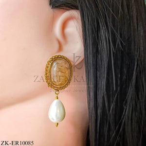 CHAMPAGNE EARRINGS