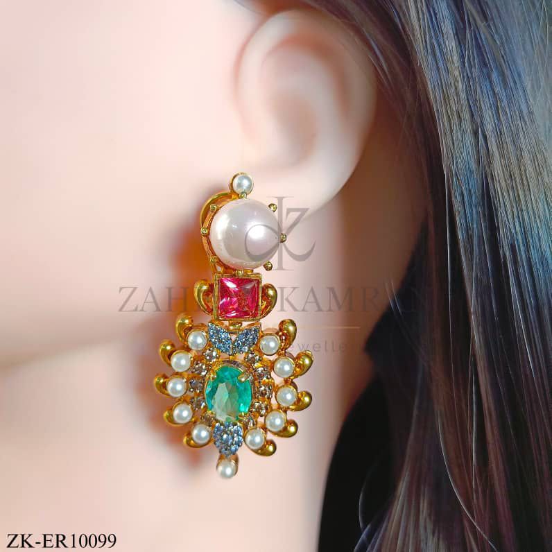 BIG PEARL EARRINGS