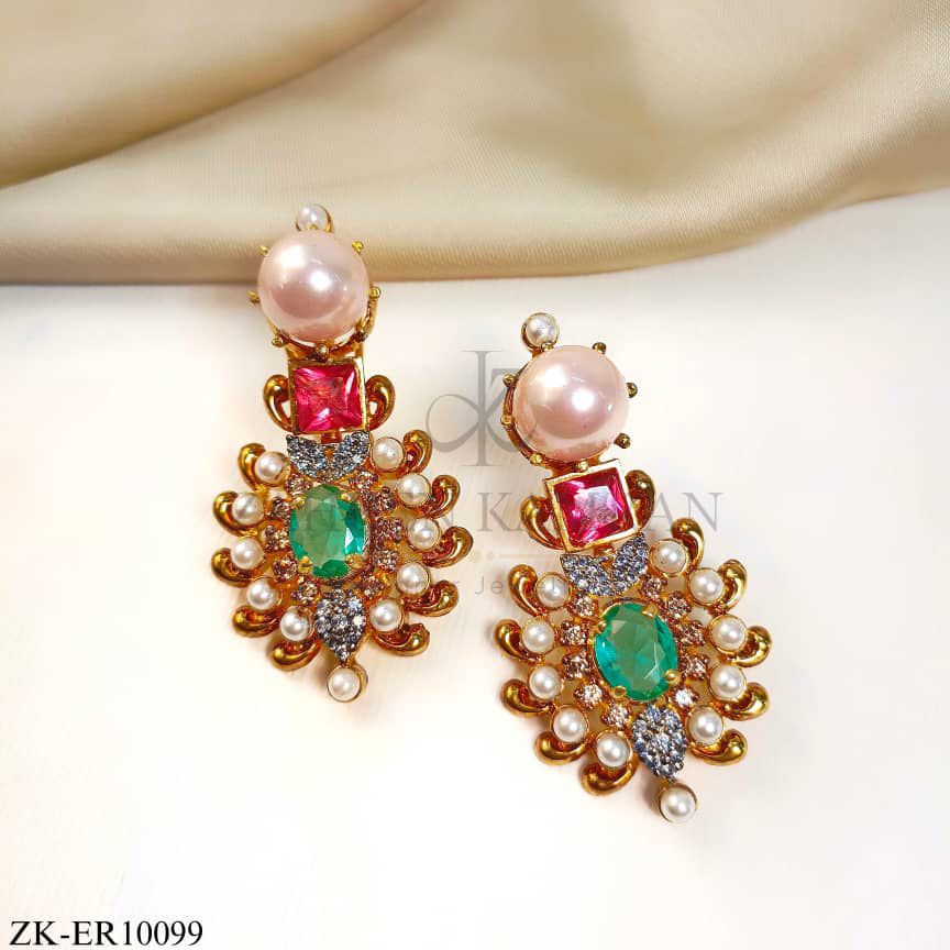 BIG PEARL EARRINGS