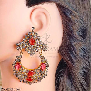 SMOKY STONES EARRINGS