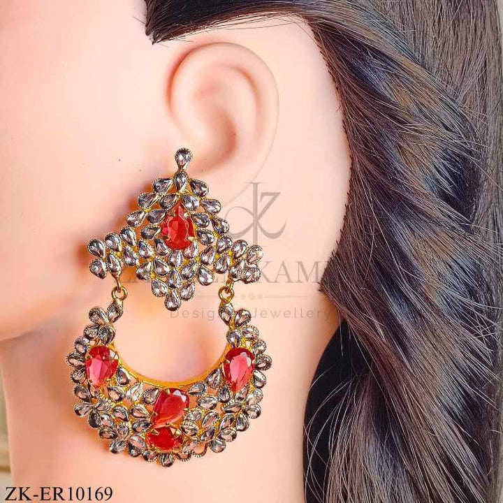 SMOKY STONES EARRINGS