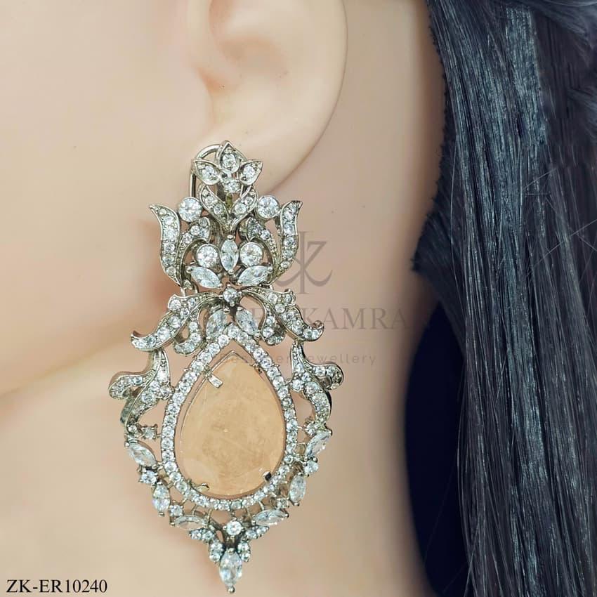 ZIRCONIAN SILVER EARRINGS