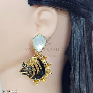 BLACK ONYX EARRINGS