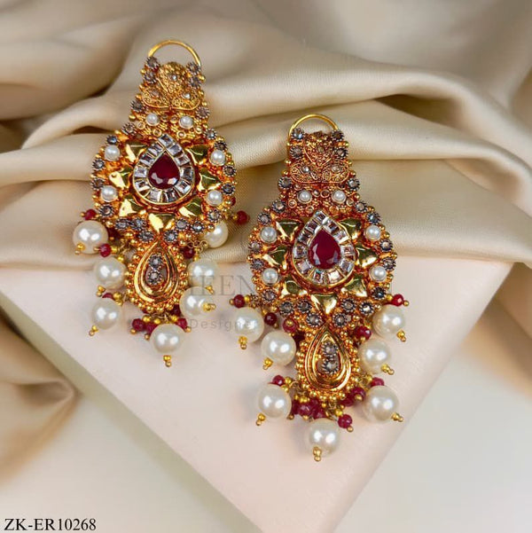 GARNET EARRINGS