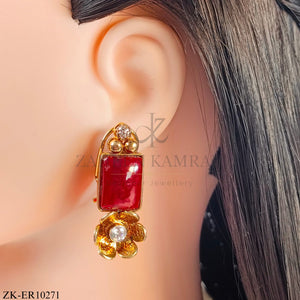 GARNET EARRINGS