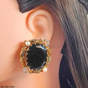 BLACK ONYX EARRINGS