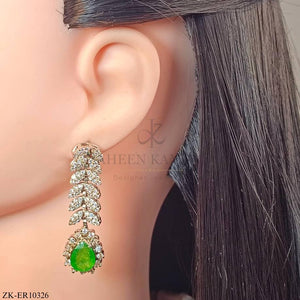 ZIRCONIAN SILVER EARRINGS