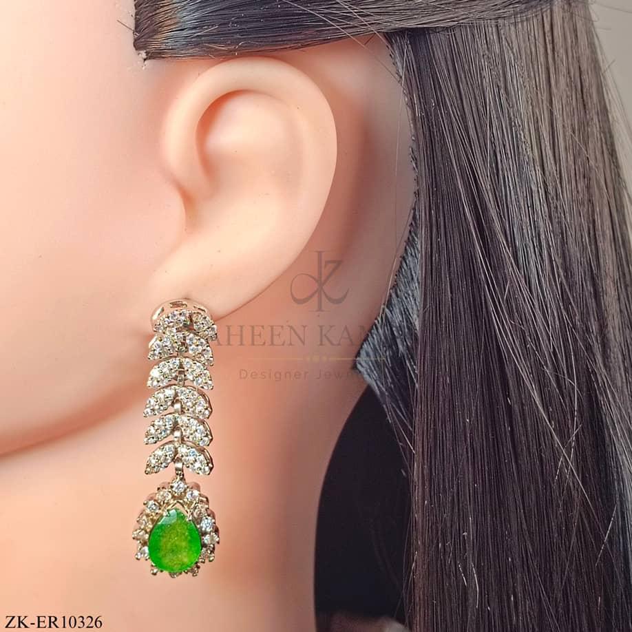 ZIRCONIAN SILVER EARRINGS