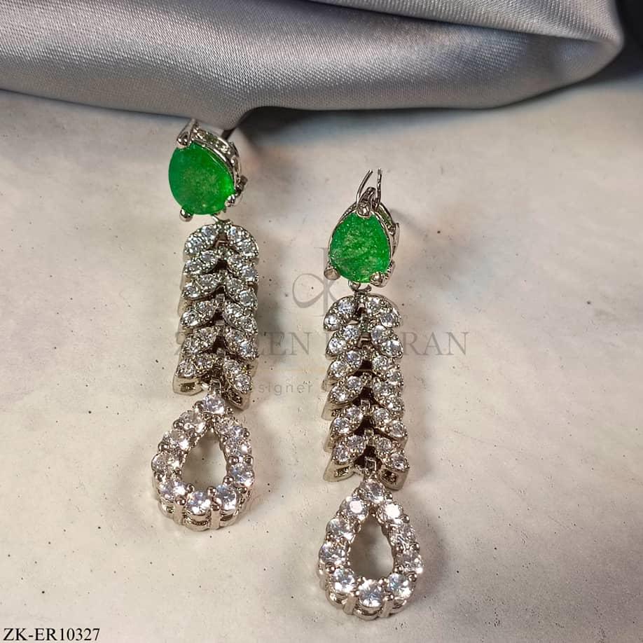 ZIRCONIAN SILVER EARRINGS