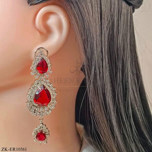 GARNET EARRINGS