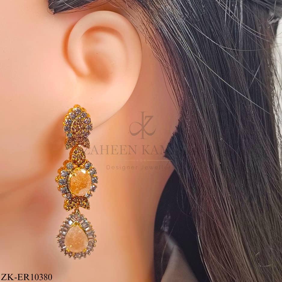 CITRINE EARRINGS