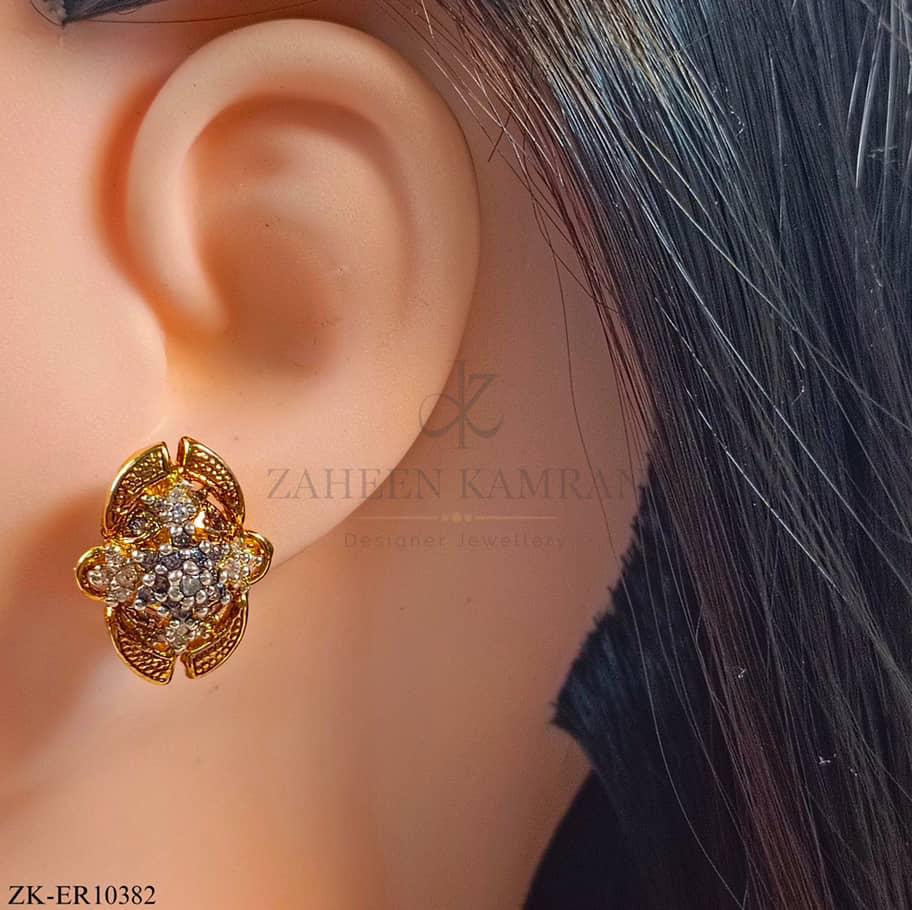 SMOKY STONES EARRINGS