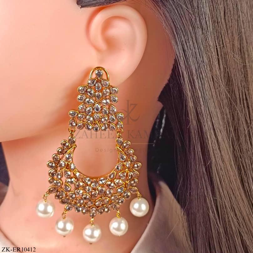SMOKY STONES EARRINGS