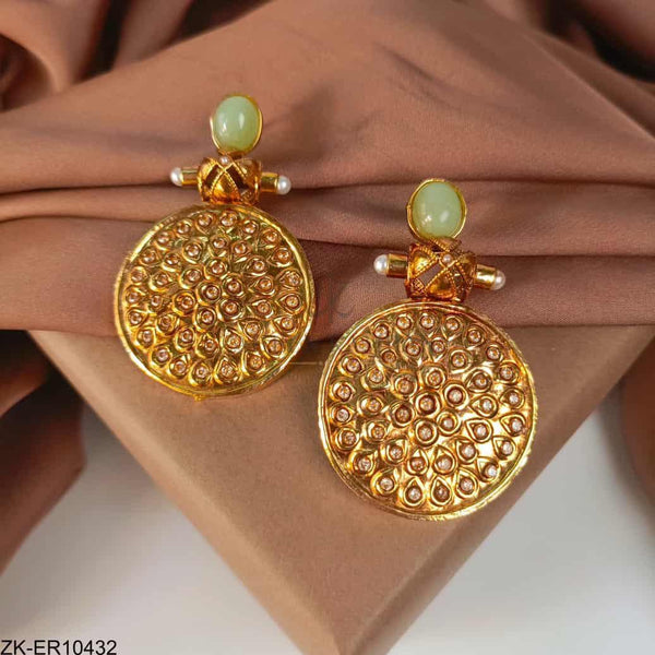 POLKI EARRINGS.