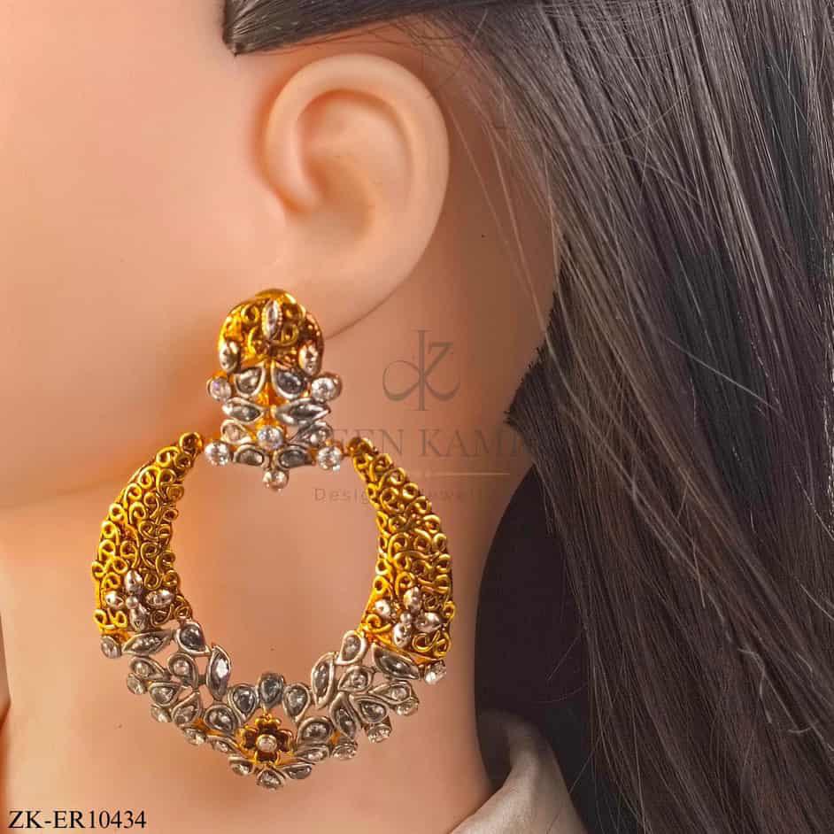 SMOKY STONES EARRINGS