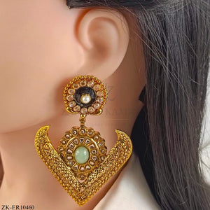 V STYLE EARRINGS