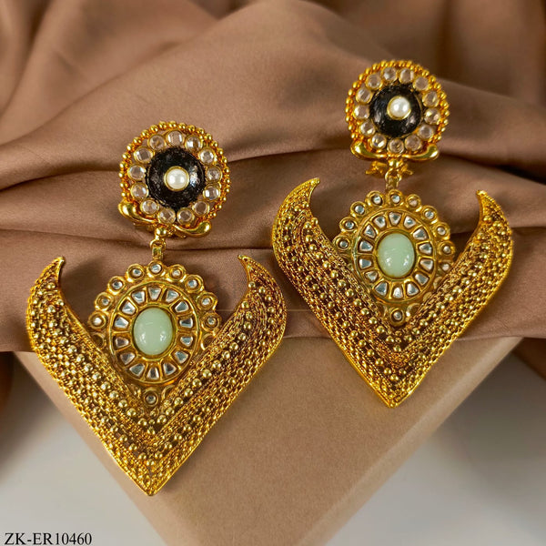 V STYLE EARRINGS