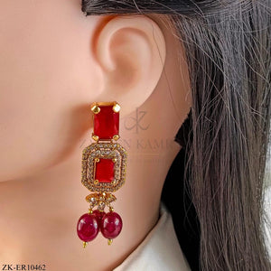 GARNET EARRINGS