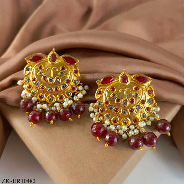 GARNET EARRINGS