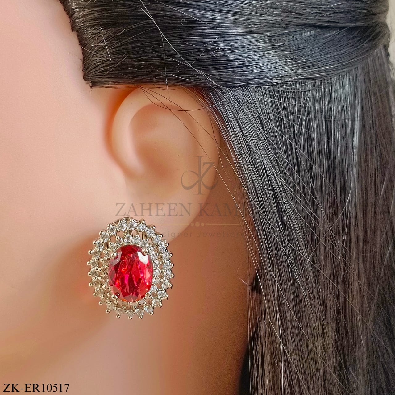 OVATE SILVER EARRINGS