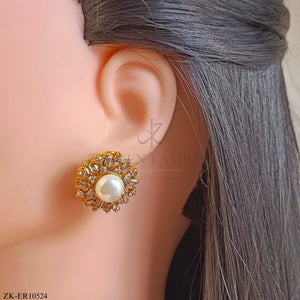 BIG PEARL EARRINGS