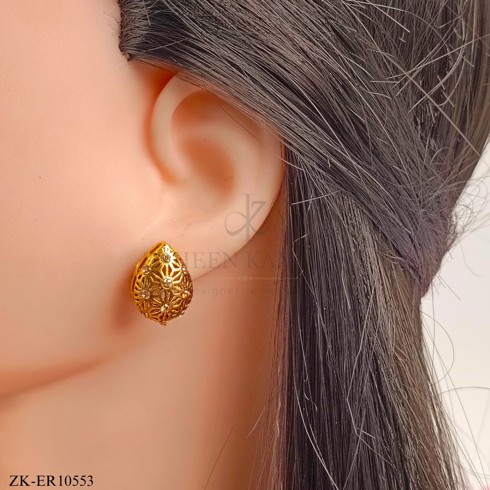 CHAMPAGNE EARRINGS