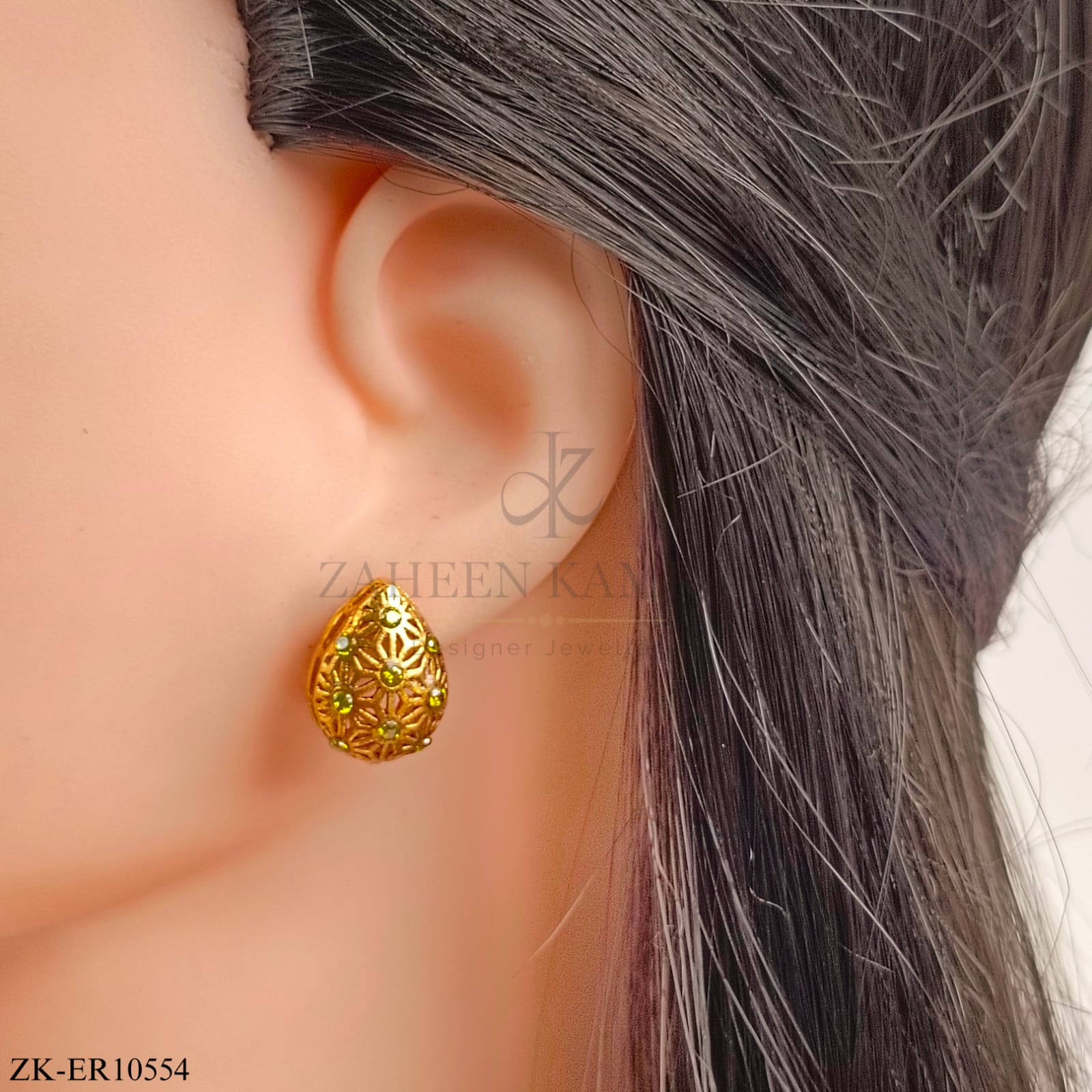 PERIDOT STONES EARRINGS