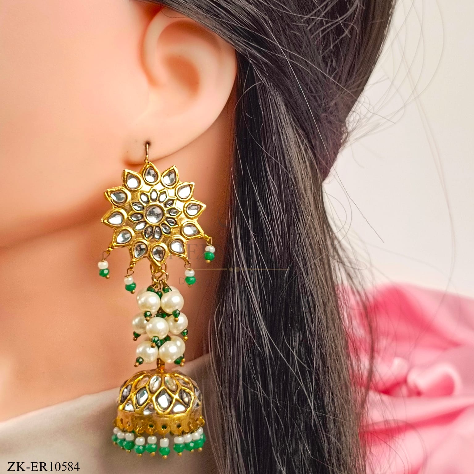 KUNDAN EARRINGS