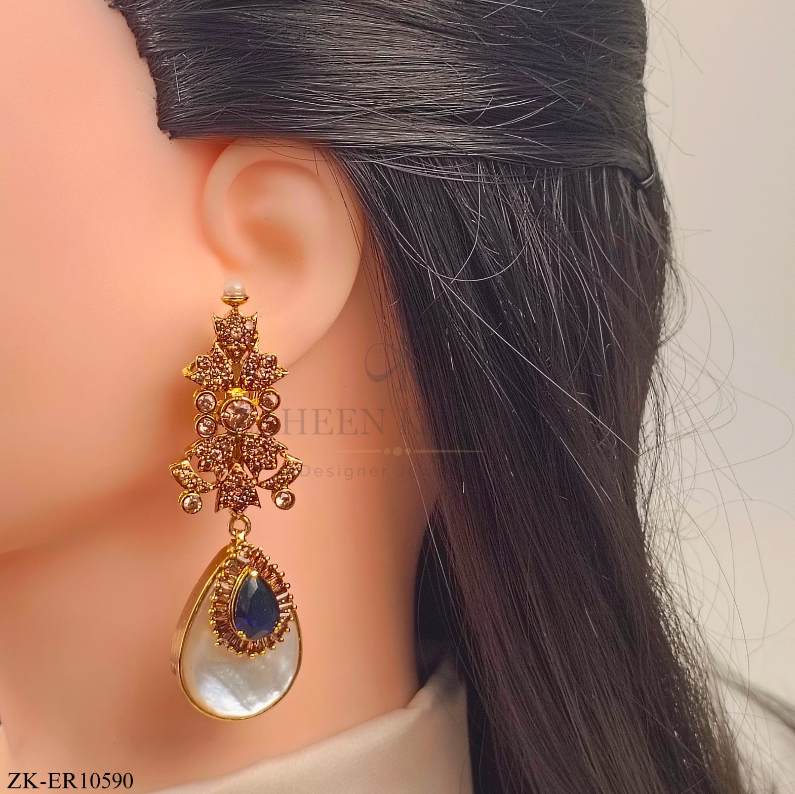 TEA DROP EARRINGS