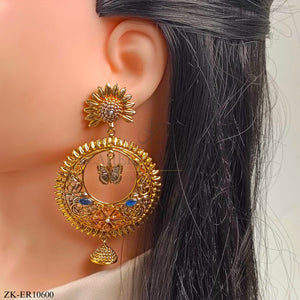 ANTIQUE LEAFLET EARRINGS