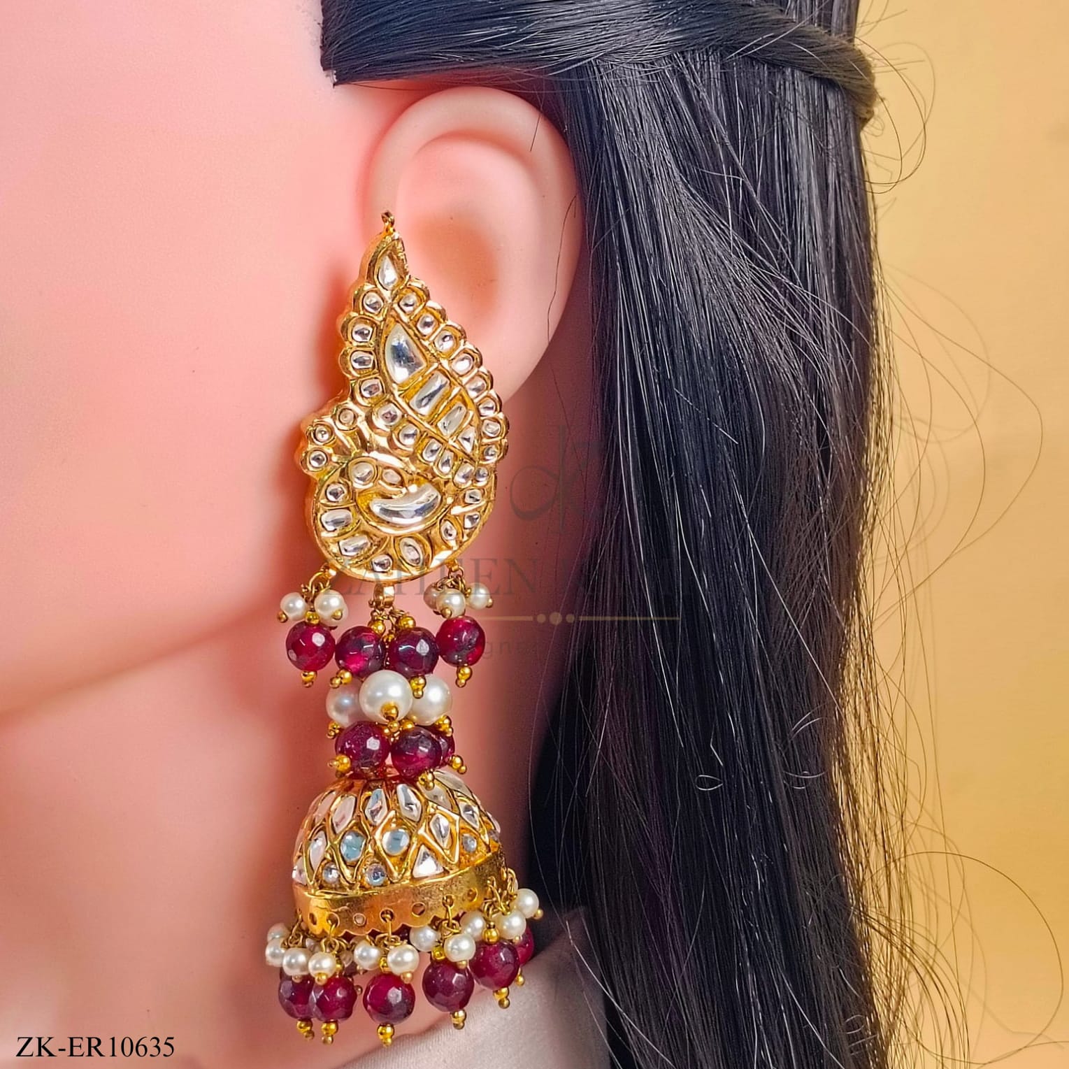 KUNDAN EARRINGS