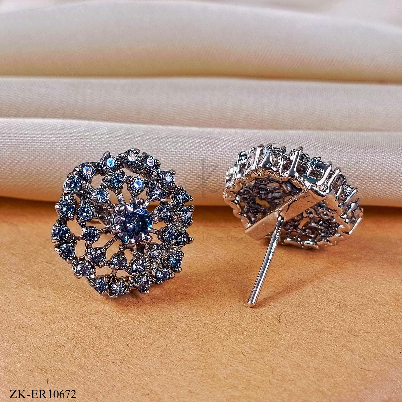 SMOKY STONES EARRINGS