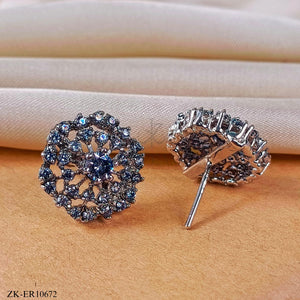 SMOKY STONES EARRINGS