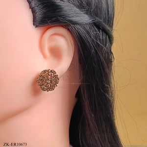 COFFEE STONES EARRINGS