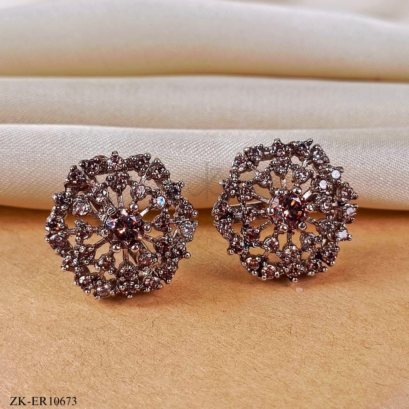 COFFEE STONES EARRINGS