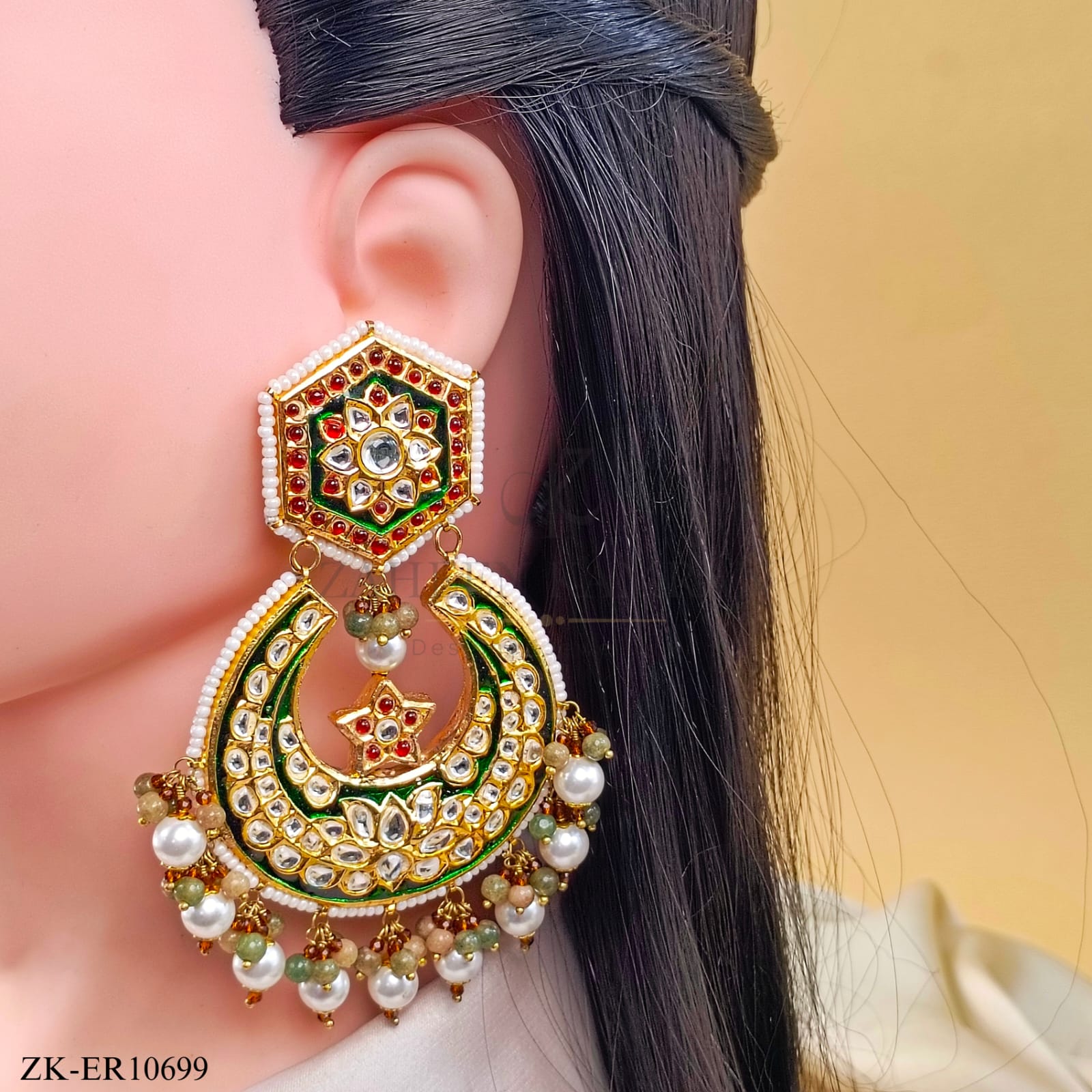 KUNDAN EARRINGS