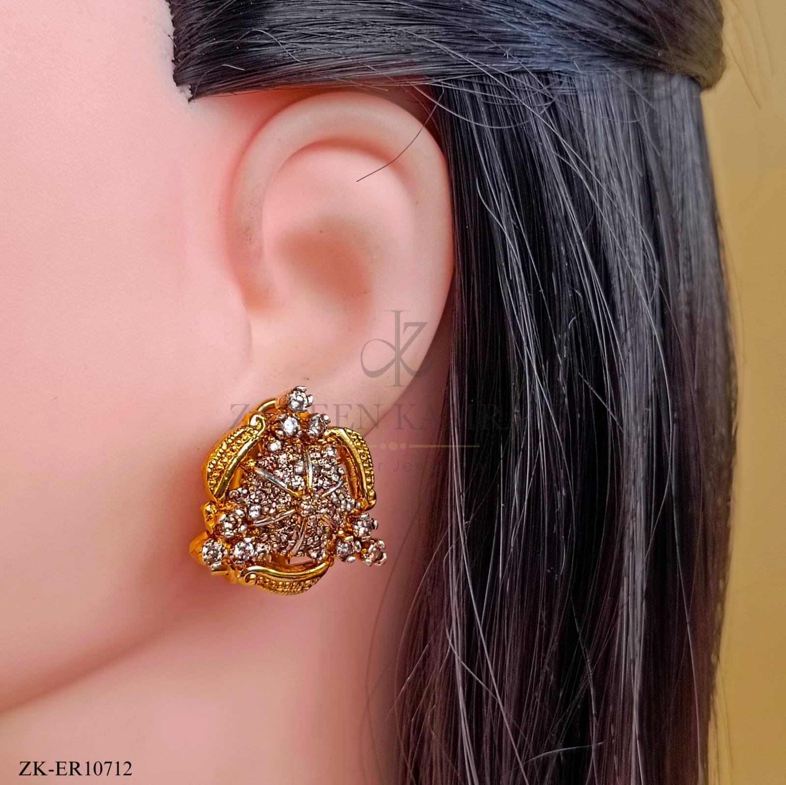 COFFEE STONES EARRINGS