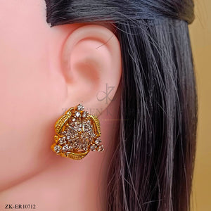 COFFEE STONES EARRINGS