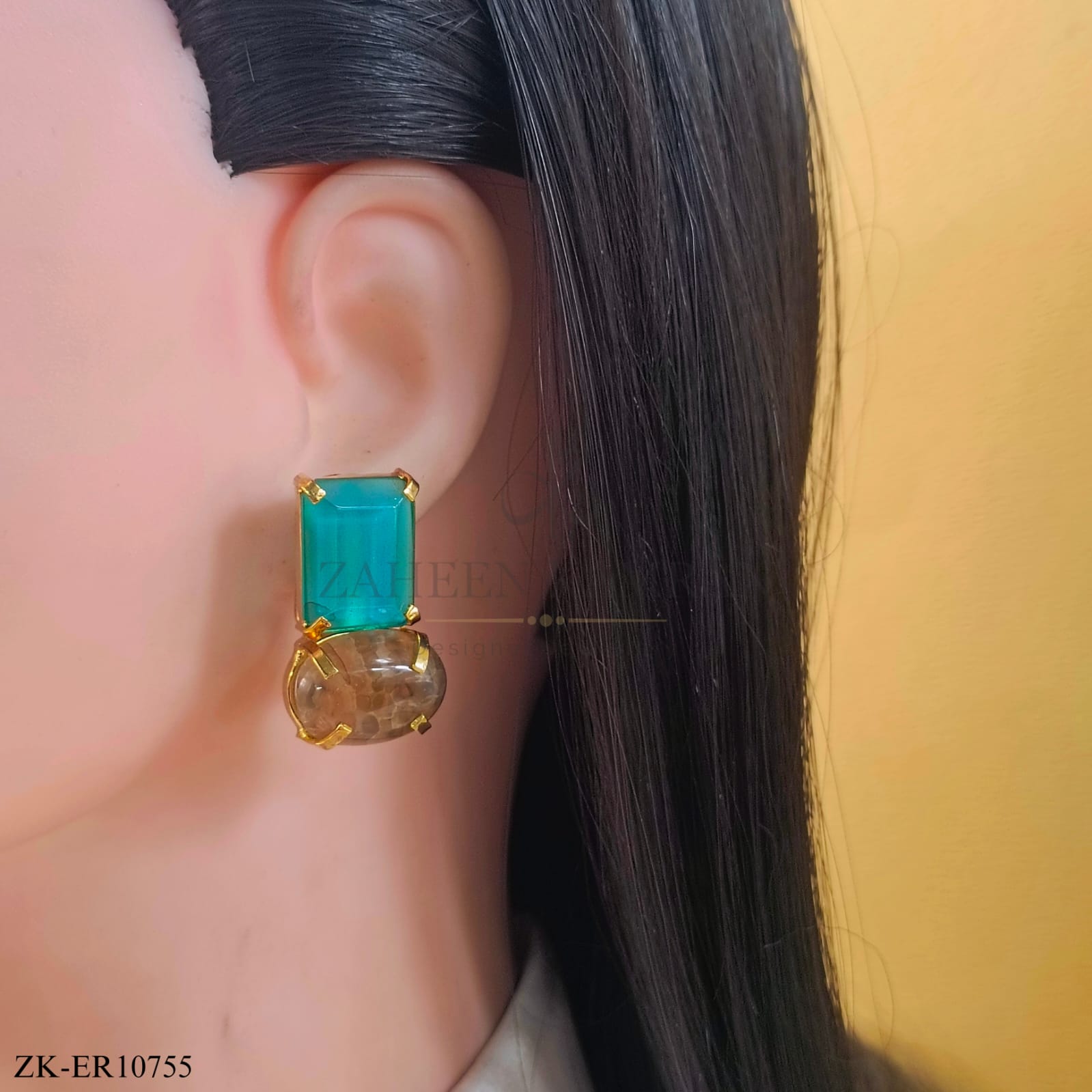 AQUA EARRINGS