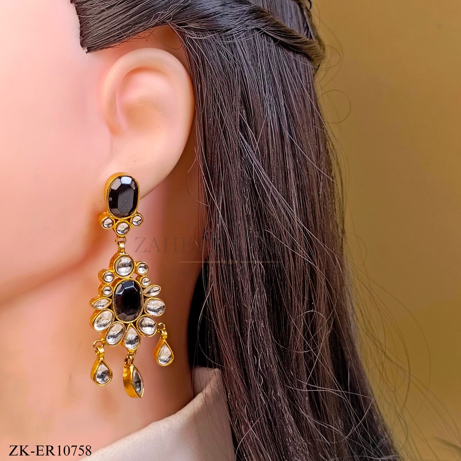 BLACK ONYX EARRINGS