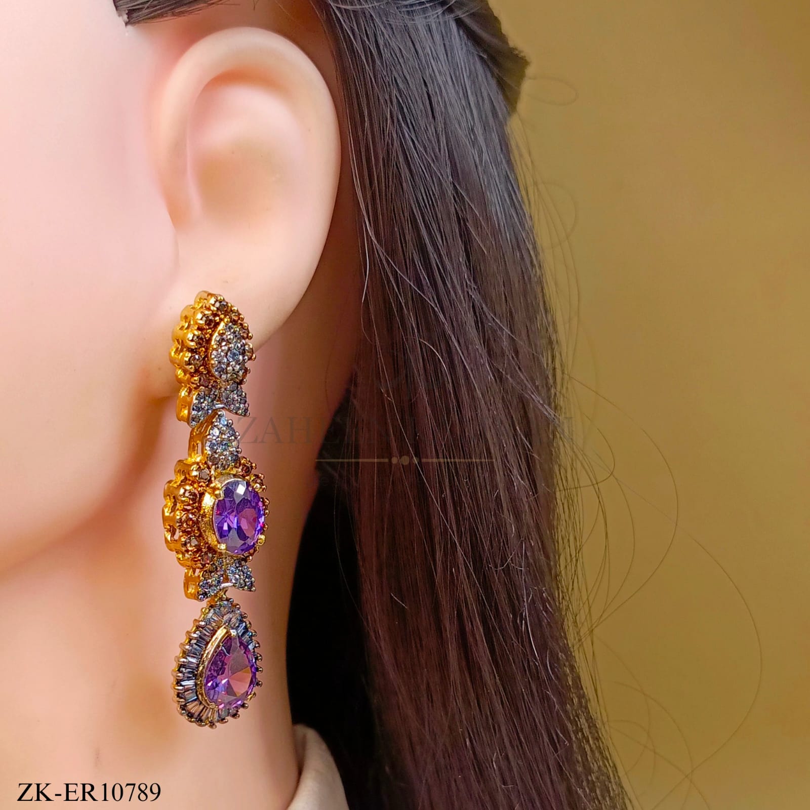 AMETHYST EARRINGS