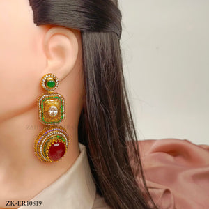 GARNET EARRINGS