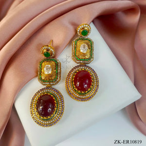 GARNET EARRINGS