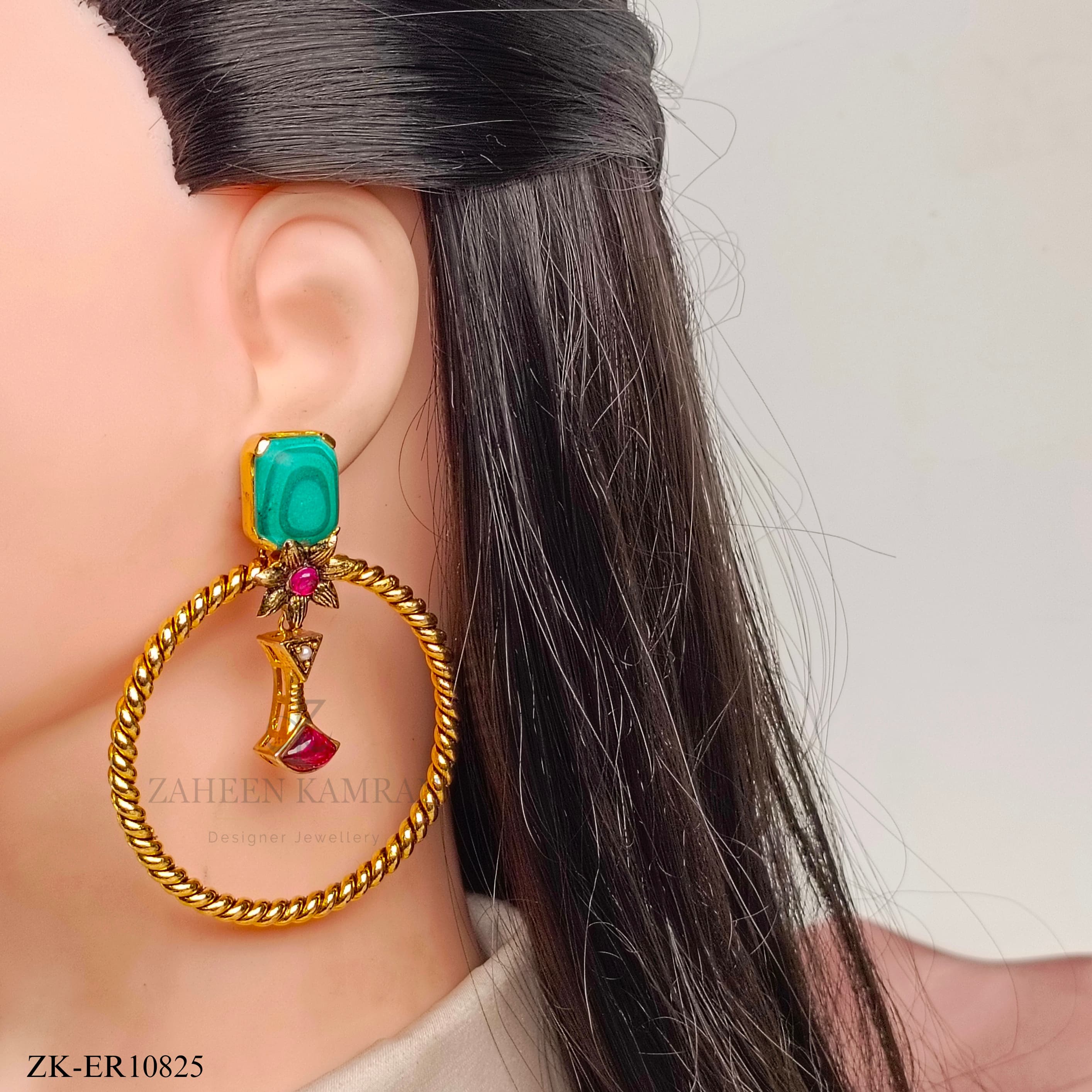BIG CIRCLE EARRINGS