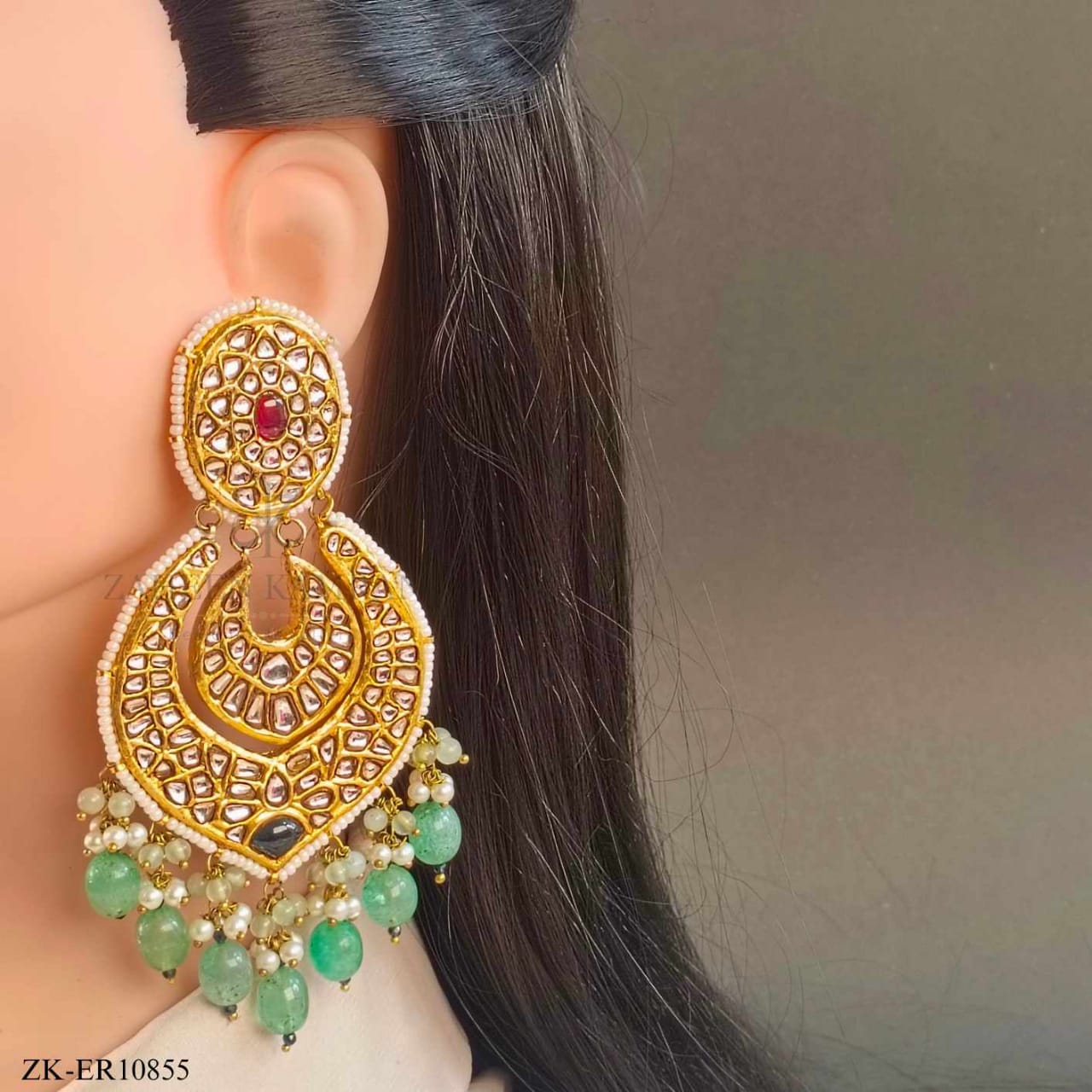 KUNDAN EARRINGS
